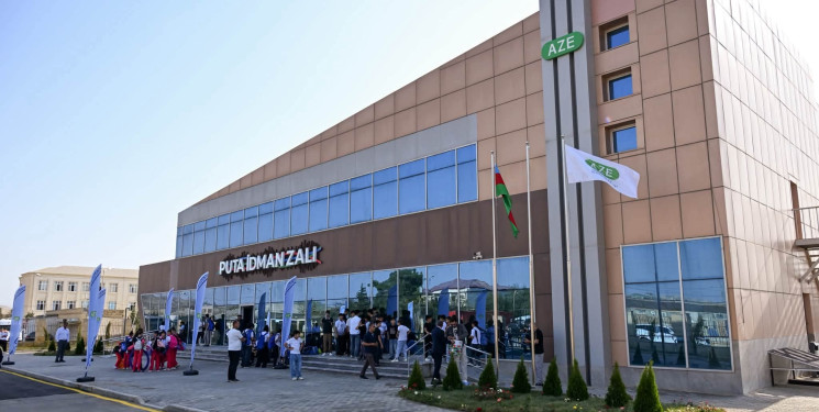 “PUTA” İDMAN ZALI VƏ MİNİFUTBOL MEYDANÇASININ AÇILIŞI OLUB